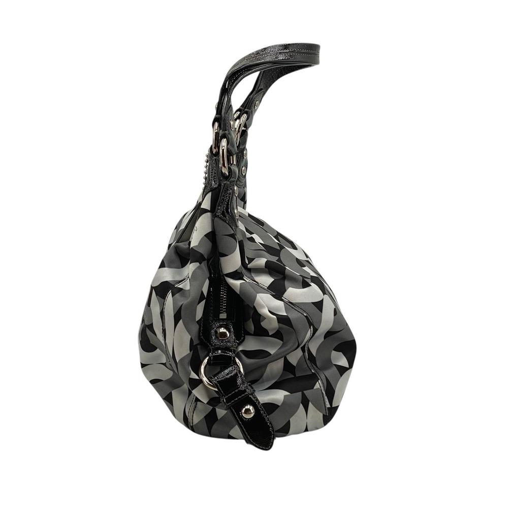 Coach Madison‎ Maggie Op Art Signature Jacquard Shoulder Bag 14420 - Picture 7 of 16